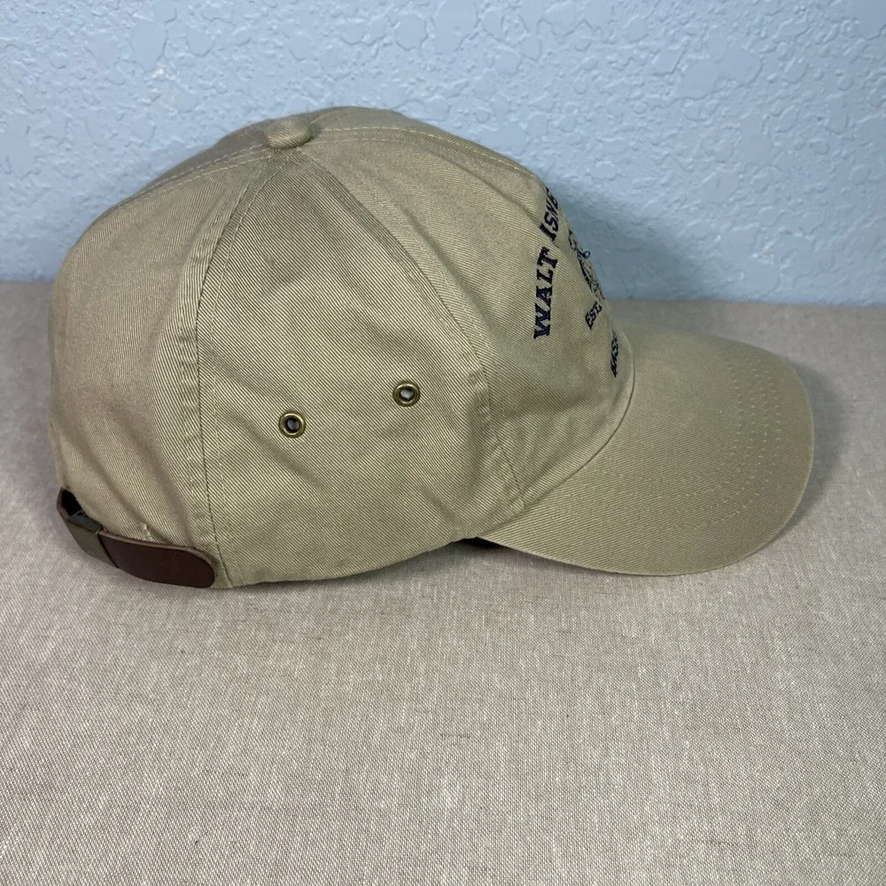 Disney Goofy Hat Walt Disney World Basketball OSFM Leather Strapback Vintage